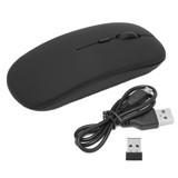 Annadue Sessiz Kablosuz Siyah Optik Mouse