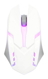 Fiauli WS214 RGB Ergonomik Makrolu Kablolu Beyaz Optik Gaming Mouse