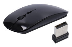 Sxhlseller İnce Tasarım Kablosuz Siyah Optik Mouse