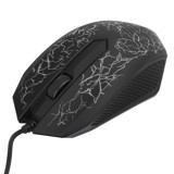 Lazmin112 RGB Makrolu Kablolu Desenli Siyah Optik Gaming Mouse