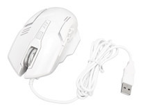 Bewinner F7 Ergonomik Kablolu Beyaz Optik Gaming Mouse