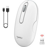 Huahai T15 Sessiz Kablosuz Beyaz Optik Mouse