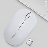 Huahai Q4 Sessiz Kablosuz Beyaz Optik Mouse