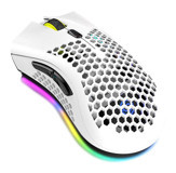 Mistaha BM600 RGB Makrolu Kablosuz Beyaz Optik Gaming Mouse