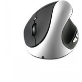 Jingyi Sessiz Ergonomik Dikey Makrolu Kablosuz Gümüş Optik Mouse