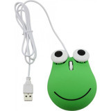 Jingyi Ayı Şekilli Kablolu Yeşil Optik Mouse