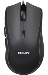 Philips G401 Rainbow RGB Makrolu Kablolu Siyah Optik Gaming Mouse