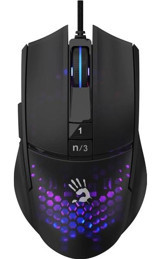 Bloody L65 RGB Makrolu Kablolu Siyah Optik Gaming Mouse