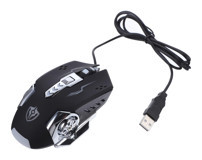 Gatuida Programlanabilir RGB Ergonomik Makrolu Kablolu Siyah Optik Gaming Mouse