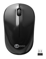 Lecoo WS206 Kablosuz Siyah Optik Mouse