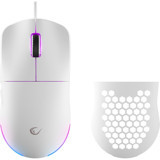 Rampage Blink RGB Makrolu Kablolu Beyaz Optik Gaming Mouse