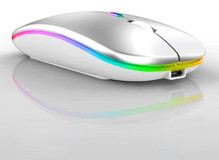Forzacase FC750G RGB Kablosuz Gümüş Optik Mouse