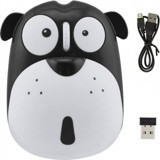 Jingyi Köpek Görünümlü Kablosuz Siyah Optik Mouse
