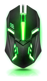 Concord Concord C-28 RGB Makrolu Kablolu Siyah Optik Gaming Mouse