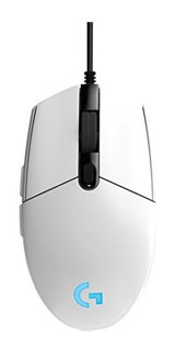 Jingyi Programlanabilir RGB Makrolu Kablolu Beyaz Optik Gaming Mouse