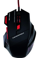 Concord A-9S RGB Makrolu Kablolu Kırmızı Optik Gaming Mouse