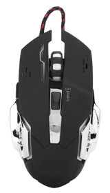 Ashata Ergonomik Makrolu Kablolu Siyah Optik Gaming Mouse