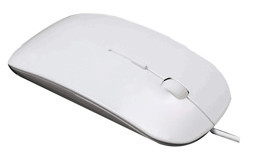 Fiauli Sessiz Ergonomik Kablolu Siyah Optik Mouse