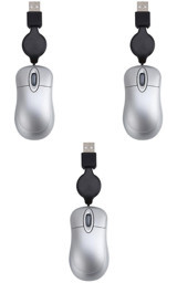 Osaladı Kablolu Gri Optik Mouse