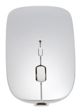 Gowenic Sessiz Ergonomik Kablosuz Beyaz Optik Mouse