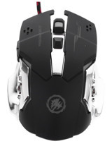 Gadpiparty Programlanabilir RGB Ergonomik Kablolu Siyah Optik Gaming Mouse