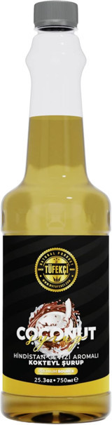 By Tüfekçi Hindistan Cevizi Aromalı Kahve Şurubu 750 ml