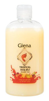Glena Tropik Meyve Nemlendirici Duş Jeli 400 ml