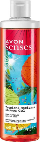 Avon Tropical Mexicana Çarkıfelek-Limon Duş Jeli 250 ml