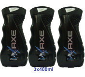Axe Click Revitalising Duş Jeli 3x400 ml