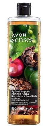 Avon Senses Spcied Biber Duş Jeli 500 ml