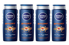 Nivea Men Sport Duş Jeli 4x250 ml