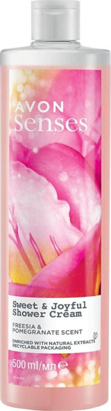 Avon Senses Sweat & Joyful Frezya-Nar Duş Jeli 500 ml