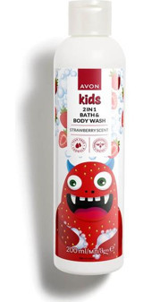 Avon Kids 2 Si 1 Arada Çilek Duş Jeli 200 ml