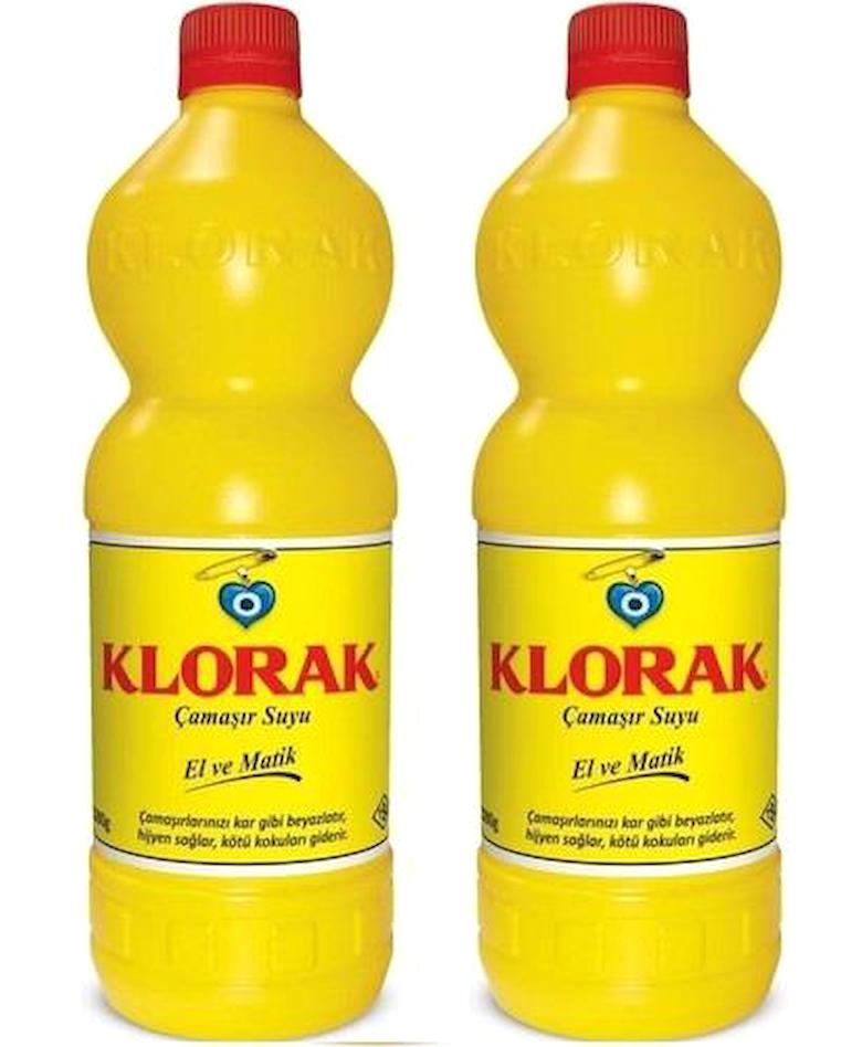Klorak Sıvı Çamaşır Suyu 2x940 ml