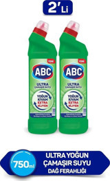 Abc Çamaşır Suyu 2x750 ml