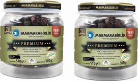 Marmarabirlik Premium Xl Salamura Siyah Zeytin Kavanoz 2x500gr