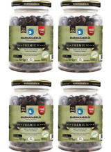 Marmarabirlik Premium Xl Salamura Siyah Zeytin Kavanoz 4x1 kg