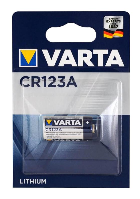 Varta CR123A 3 V 1600 mAh Lityum Pil