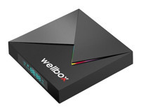 Wellbox Max3 16 GB Kapasteli 2 GB Ram Wifi 4K Android TV Box