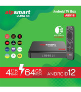 Alpsmart As516 64 GB Kapasteli 4 GB Ram Wifi 4K Android TV Box