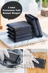 Kitchen Beauty Sihirli 2'li Bulaşık Süngeri