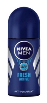 Nivea Fresh Active Ter Önleyici Antiperspirant Roll-On Erkek Deodorant 50 ml