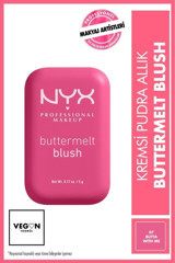 Nyx Buttermelt Blush 07 Butta With Me Parlak Toz Allık
