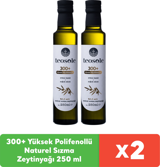 Teosole Yüksek Polifenollü Soğuk Sıkım Erken Hasat Cam Sızma Zeytinyağı 2x250 ml