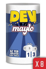 Maylo Dev 2 Katlı 8'li Rulo Kağıt Havlu