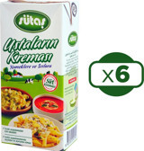 Sütaş Ustaların Yemeklik Krema 6x1 lt
