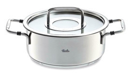 Fissler Bonn Cam Kapaklı Çelik 24 cm Derin Tencere