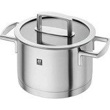 Zwilling Cam Kapaklı Paslanmaz Çelik 16 cm Basık Tencere