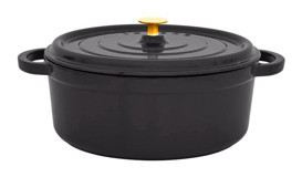 Leggno FLM4889DT24BK Flame Döküm 24 cm Derin Tencere
