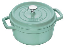 Staub Döküm 20 cm Derin Tencere Turkuaz